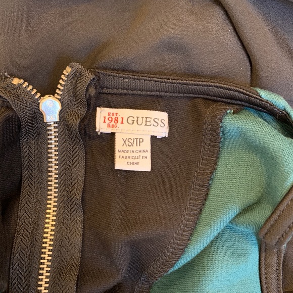 Dark teal Guess dress - Picture 4 of 5